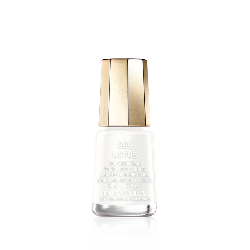 Mini Color Nail Polish White