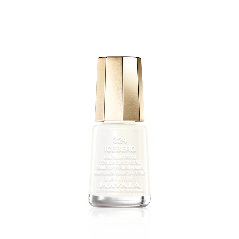 Mini Color Nail Polish White