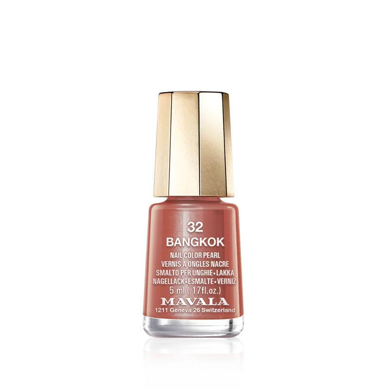 Mini Color Nail Polish Brown
