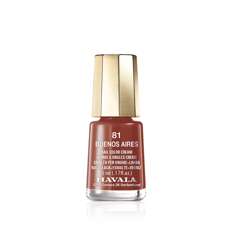 Mini Color Nail Polish Brown