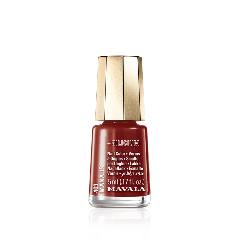 Mini Color Nail Polish Brown