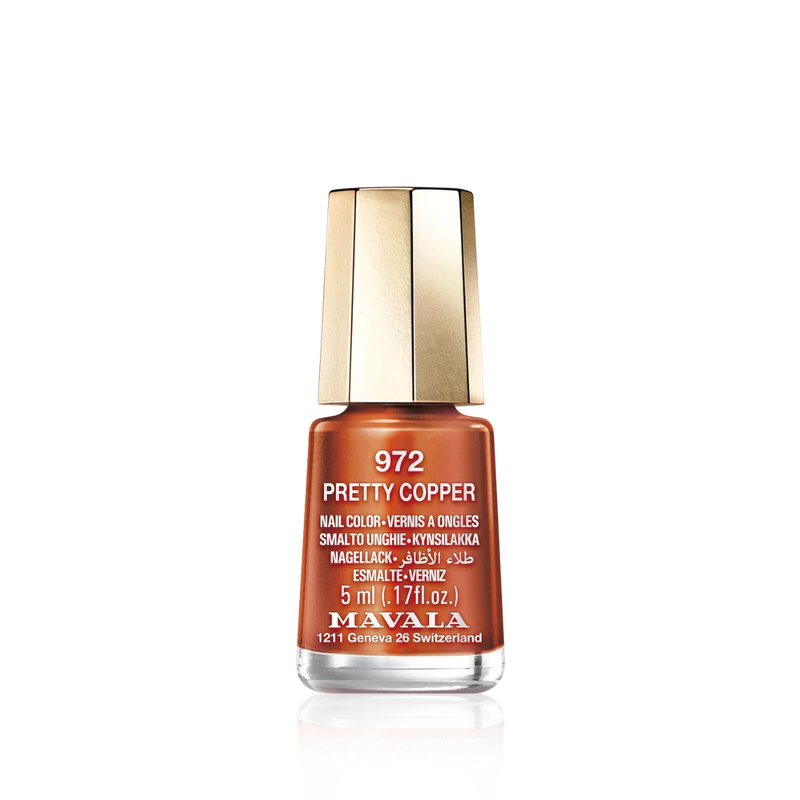 Mini Color Nail Polish Brown