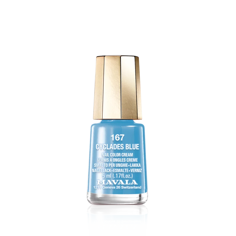 Mini Color Nail Polish Blue