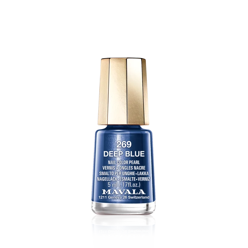 Mini Color Nail Polish Blue