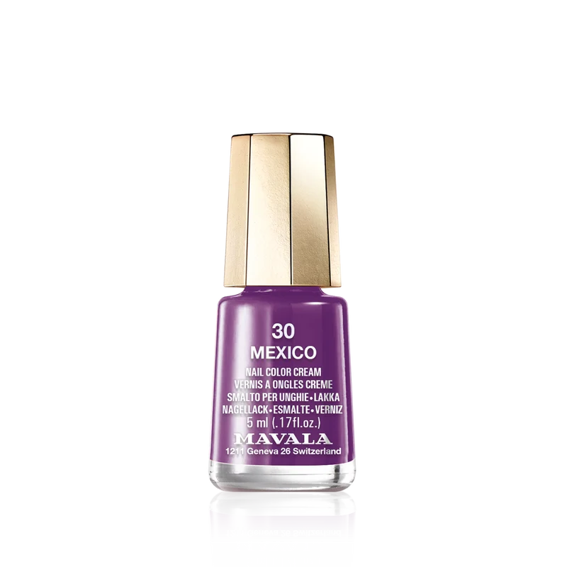 Mini Color Nail Polish Purple