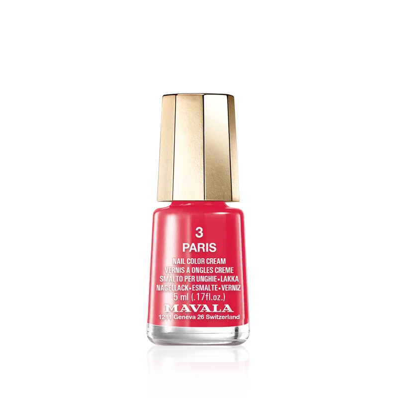 Mini Color Nail Polish Red