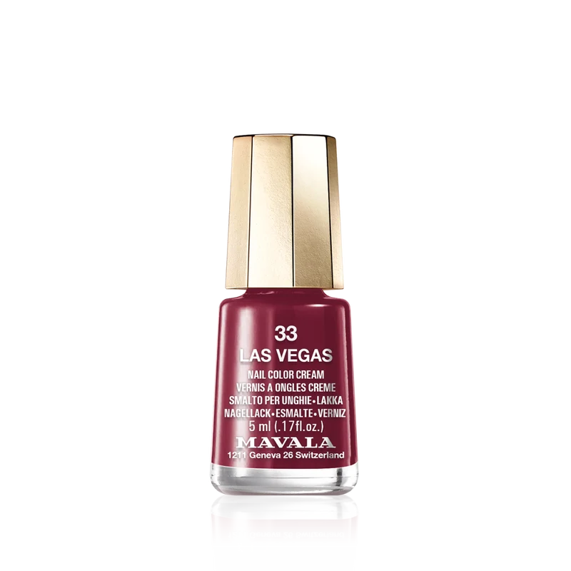 Mini Color Nail Polish Red