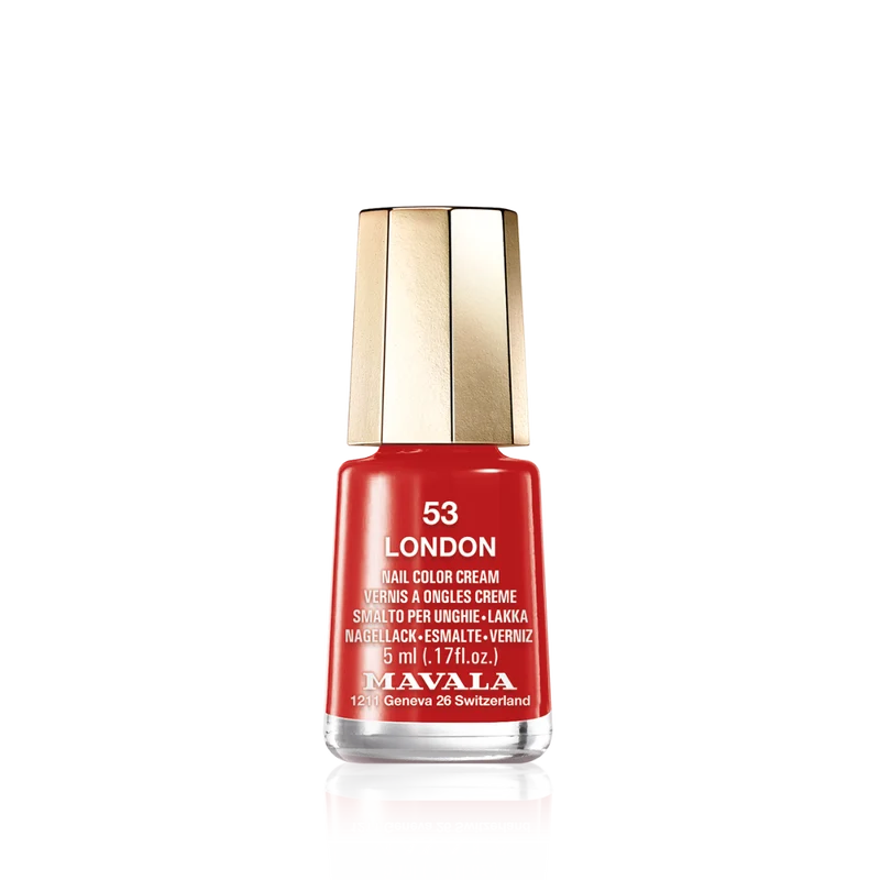 Mini Color Nail Polish Red