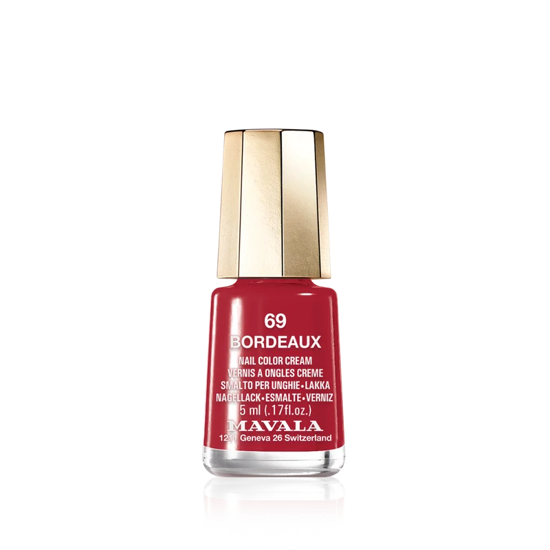 Mini Color Nail Polish Red