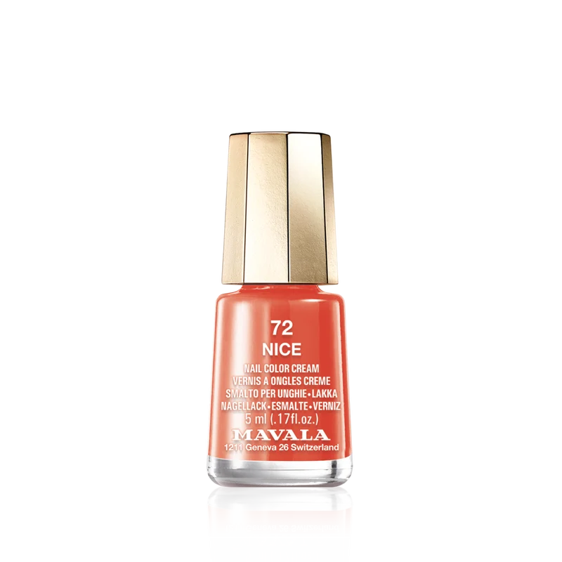 Mini Color Nail Polish Red