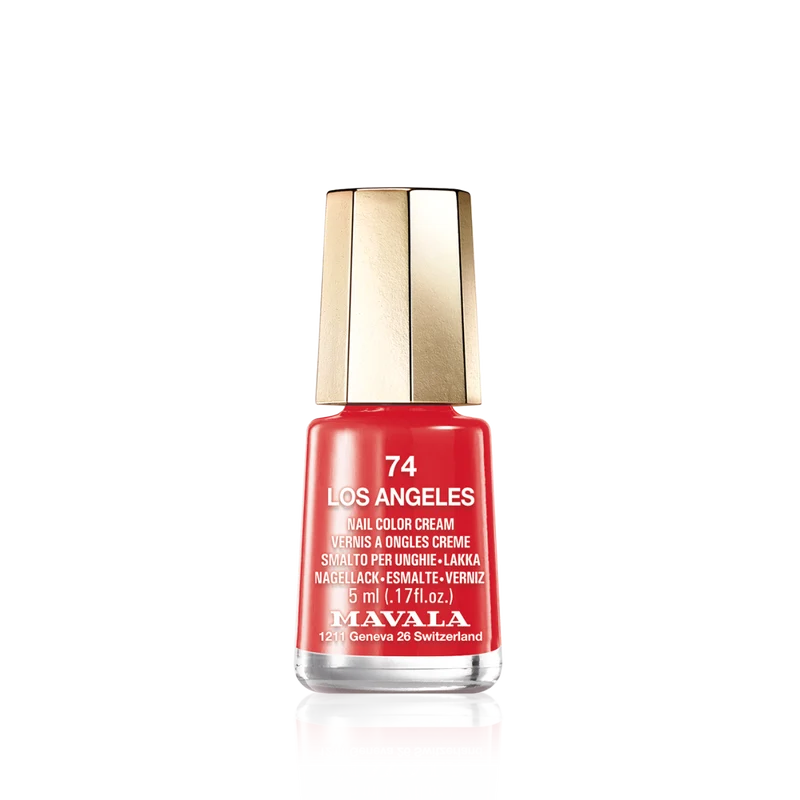 Mini Color Nail Polish Red