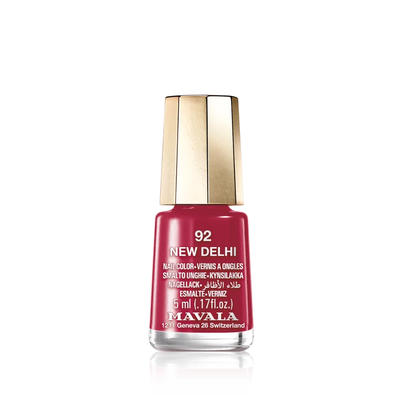 Mini Color Nail Polish Red