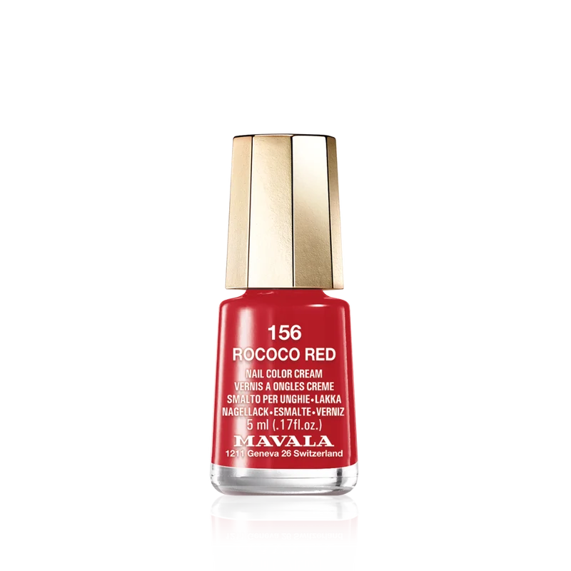 Mini Color Nail Polish Red