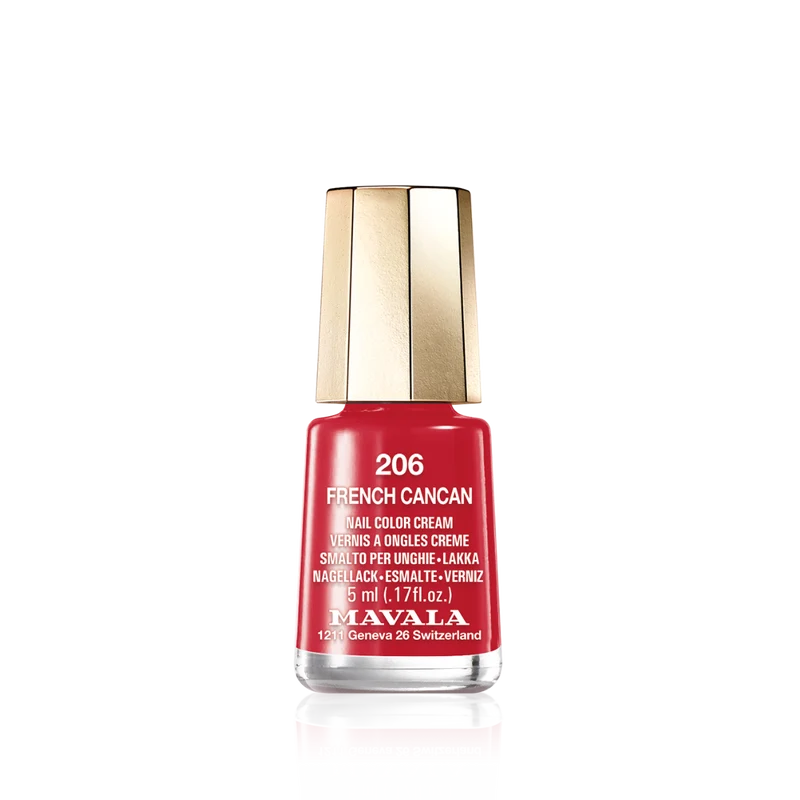 Mini Color Nail Polish Red