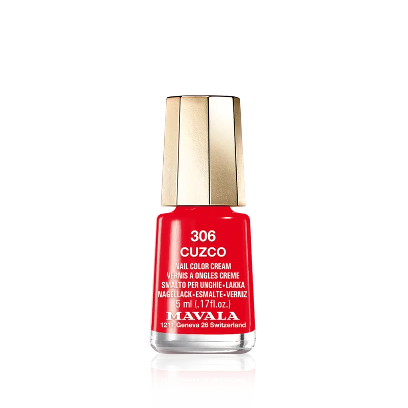 Mini Color Nail Polish Red