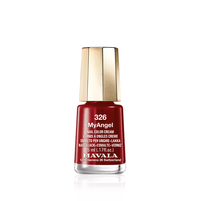 Mini Color Nail Polish Red