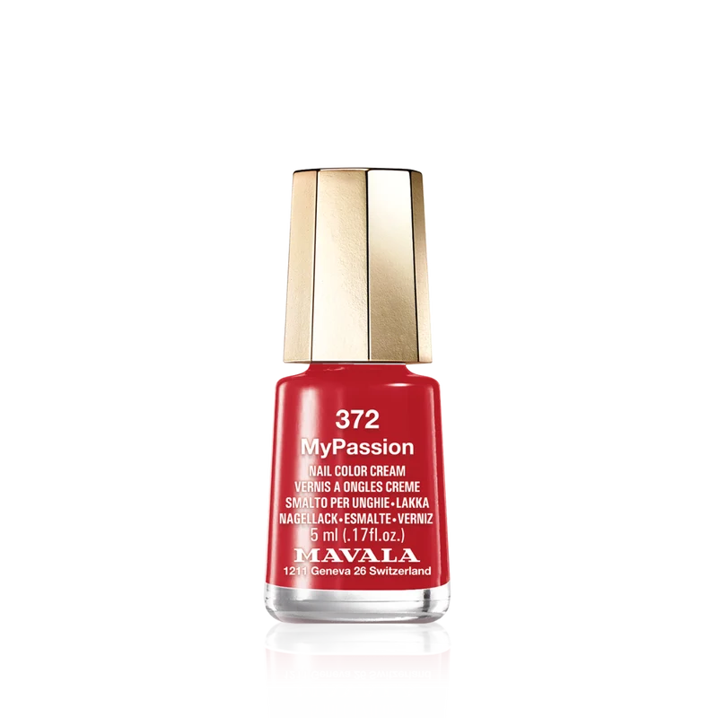 Mini Color Nail Polish Red