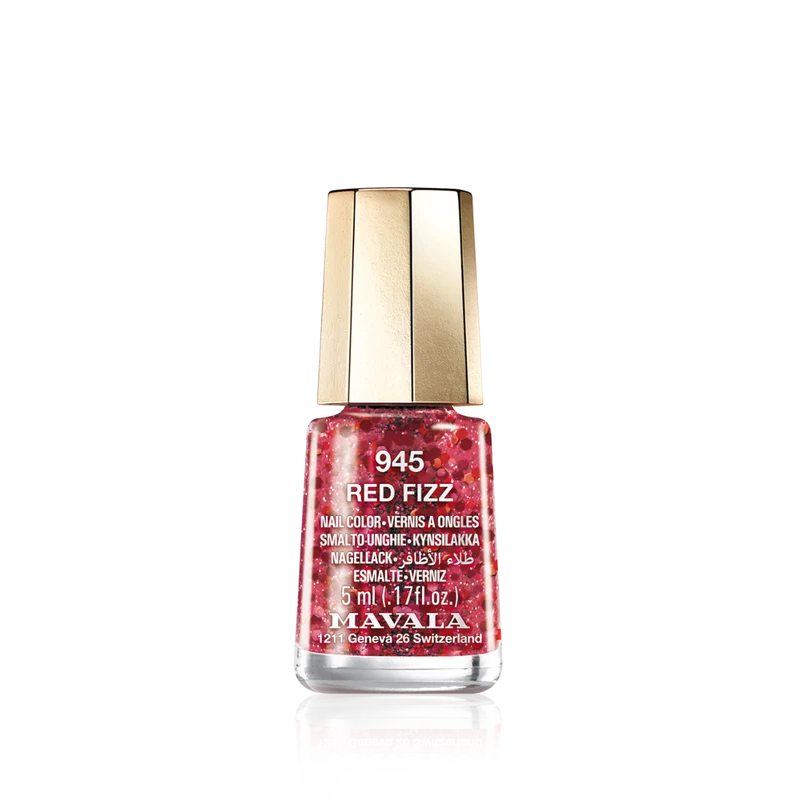 Mini Color Nail Polish Red