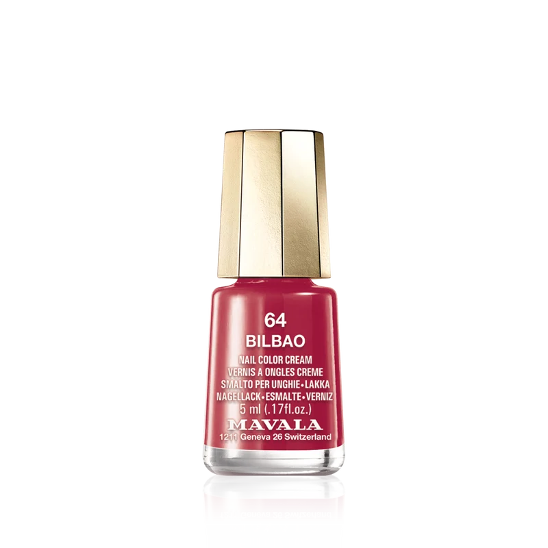 Mini Color Nail Polish Red
