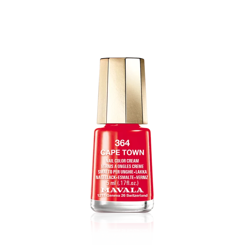 Mini Color Nail Polish Red