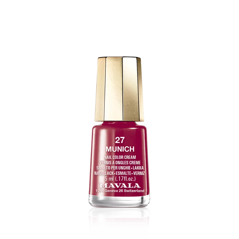 Mini Color Nail Polish Red