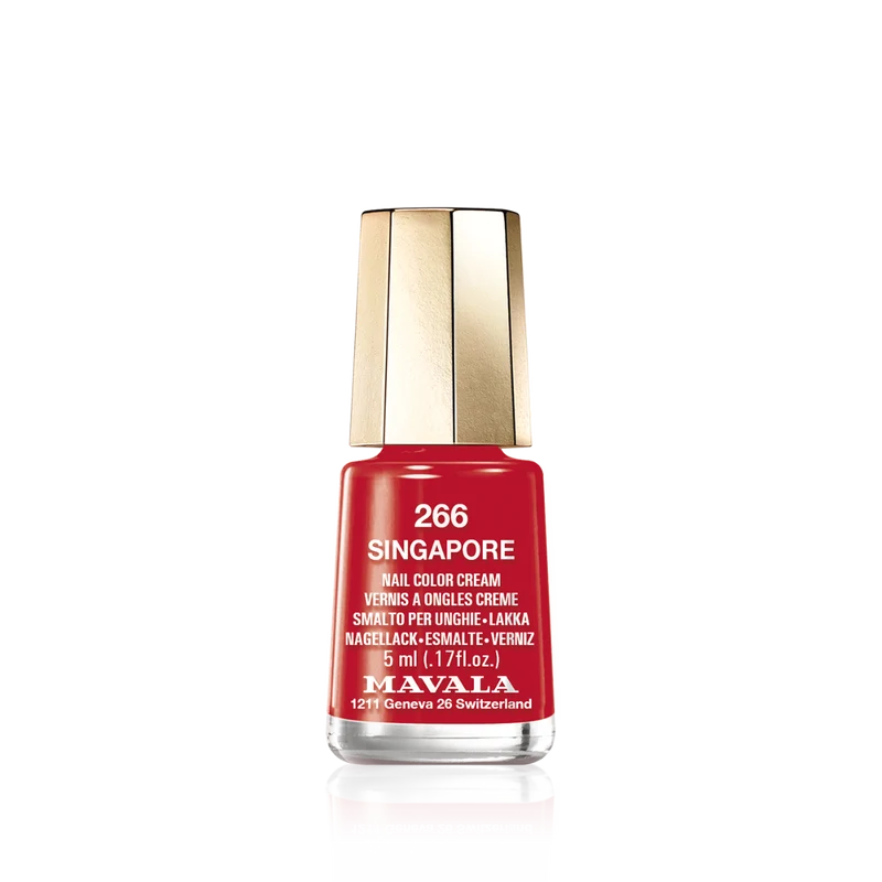 Mini Color Nail Polish Red