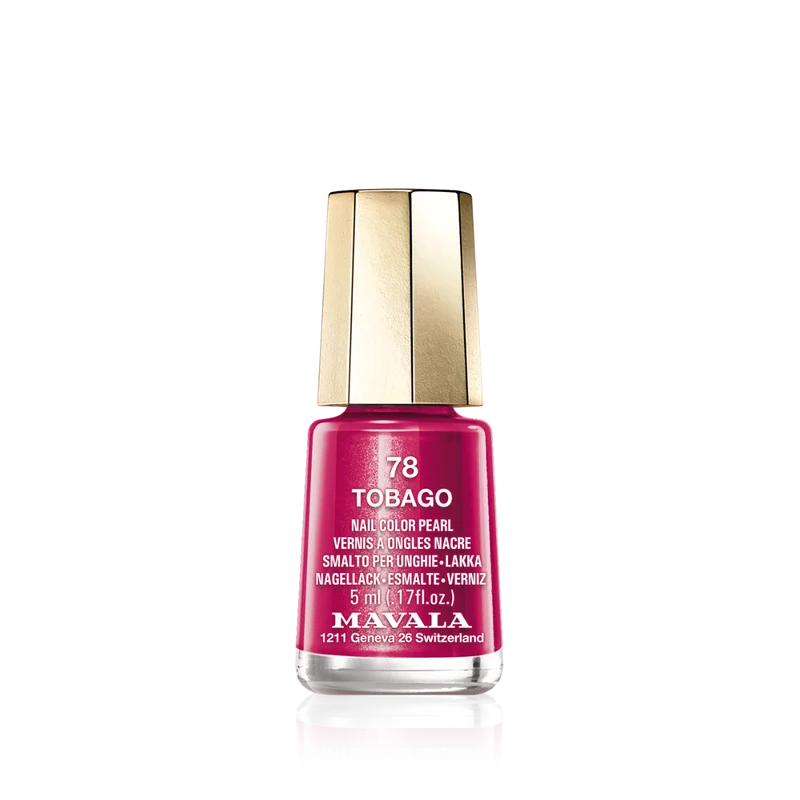 Mini Color Nail Polish Red