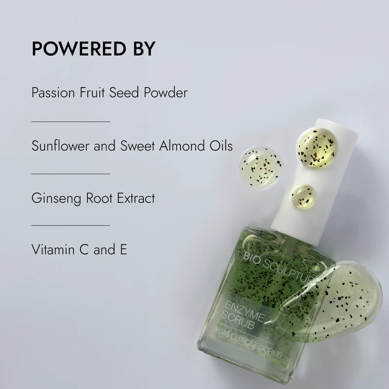 Kiwi Cuticle Scrub - Natural Nail Treatment