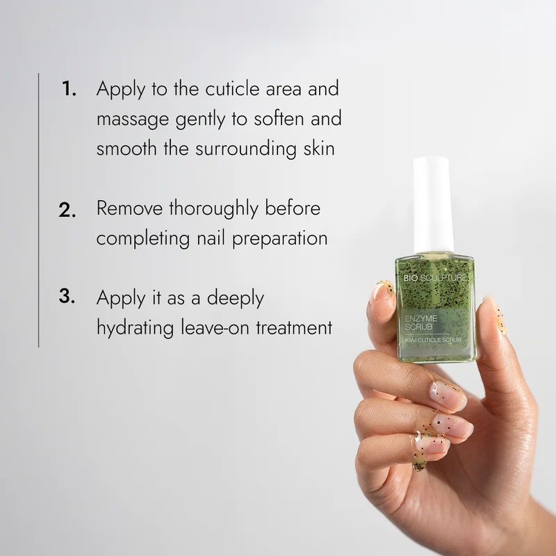 Kiwi Cuticle Scrub - Natural Nail Treatment