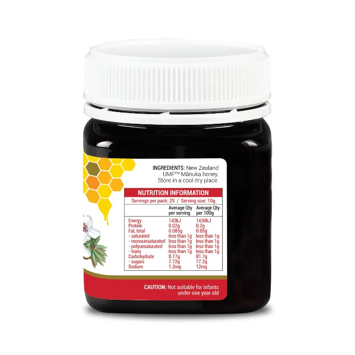 NZ Health UMF 10+ Manuka Honey Immunity, Digestion & Natural Wellness Boost – 250g