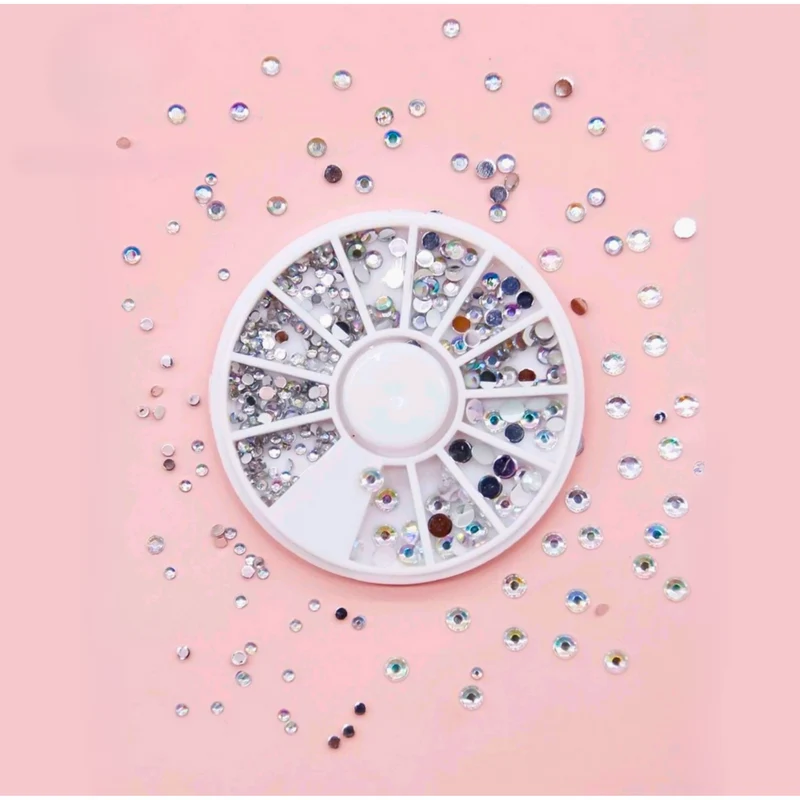 Rhinestone Nail Art Decorations - Clear