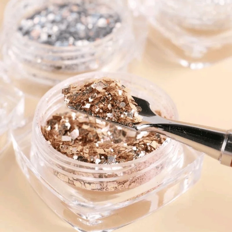 Nail Art Glitter - 6 Piece Collection