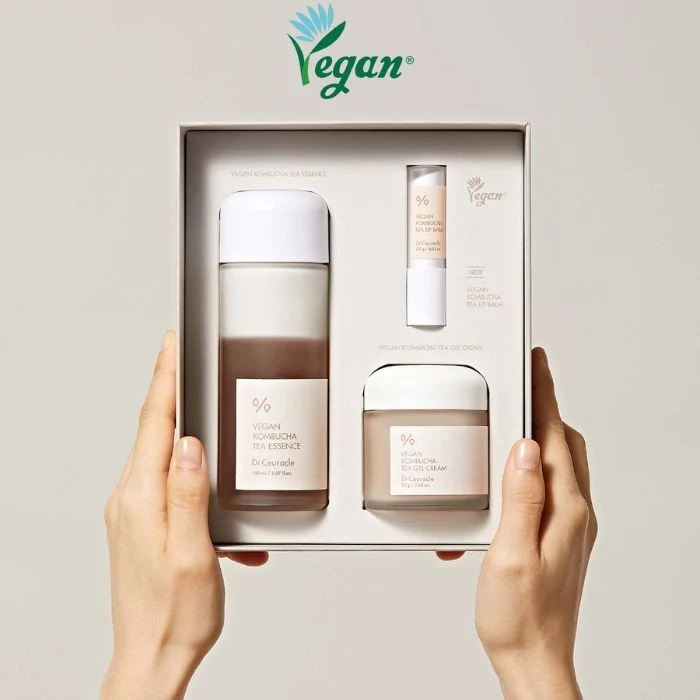 Dr. Ceuracle Vegan Kombucha Tea Special Set Deep Hydration and Nourishing Skincare Kit