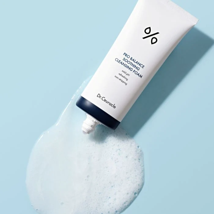 Dr. Ceuracle Pro Balance Soothing Mild pH Gel-to-Foam Cleanser for Sensitive Skin 150ml