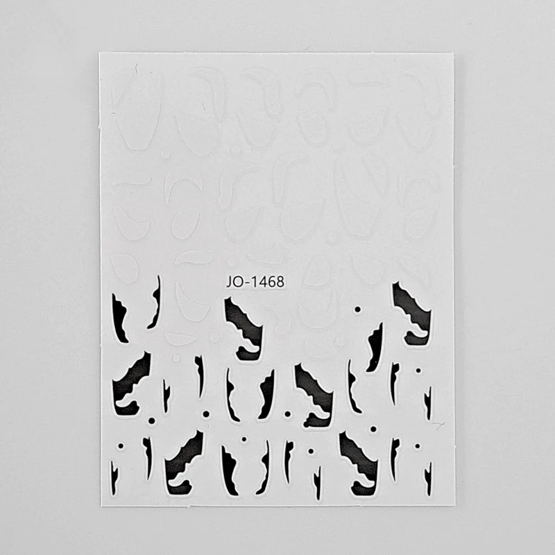 Black & White Nail Art Stickers