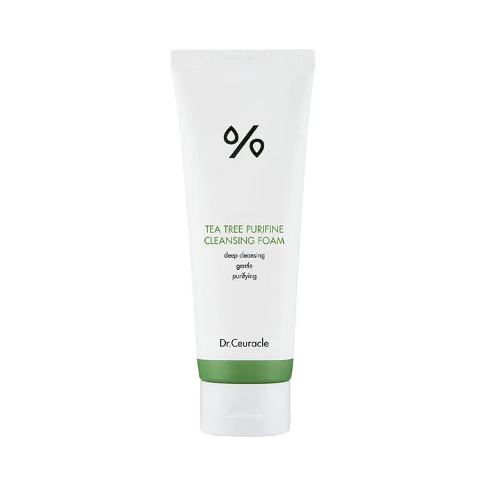Dr. Ceuracle Tea Tree Purifine Cleansing Foam Mild Sub-Acidic Cleanser for Sensitive Skin 150ml