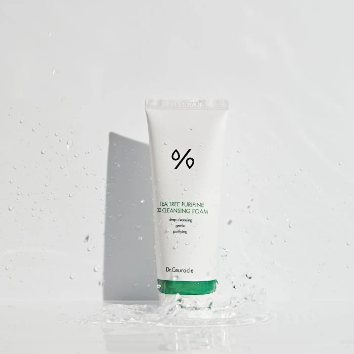 Dr. Ceuracle Tea Tree Purifine Cleansing Foam Mild Sub-Acidic Cleanser for Sensitive Skin 150ml