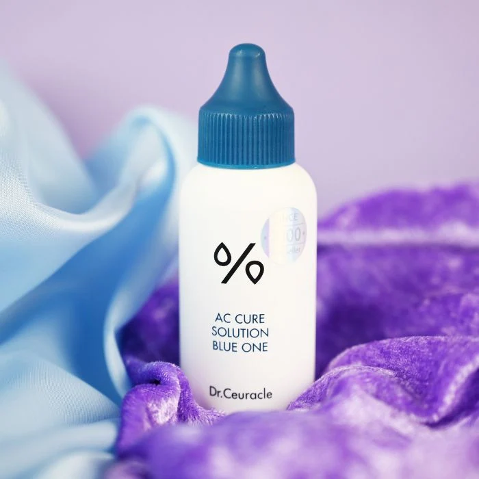 Dr. Ceuracle AC Cure Solution Blue One, Salicylic Acid Spot Treatment for Acne and Blemishes - 50ml
