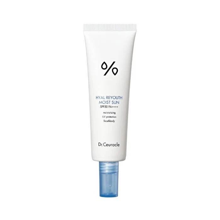 Dr. Ceuracle Hyal Reyouth Moist Sun (SPF50+) Hydrating Sunscreen and UV Protection - 50ml