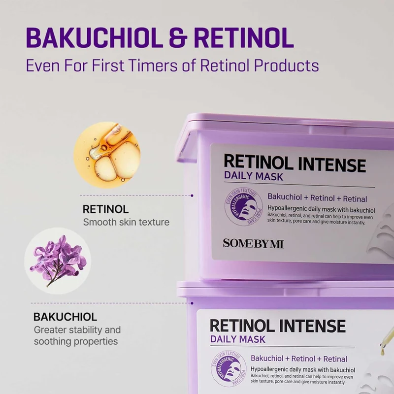 Some By Mi Retinol Intense Daily Sheet Mask - 30s