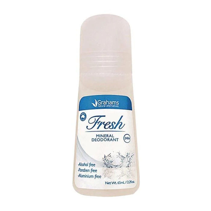 Grahams Natural Mineral Deodorant Fresh - 65ml