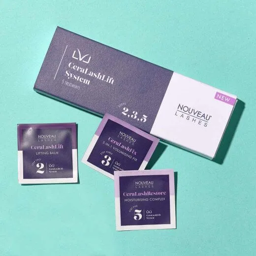 5 x LVL CeraLash Wimpernlifting System (Steps 2, 3 & 5)