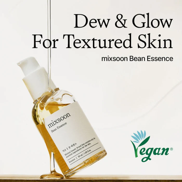Mixsoon Bean Hydrating and Exfoliating Essence for Smooth, Radiant, Textured Skin - 30ml