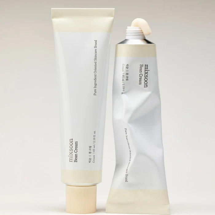 Mixsoon Bean Cream, Fermented Nutrient Moisturizer with Amino Acids for Hydration - 65ml