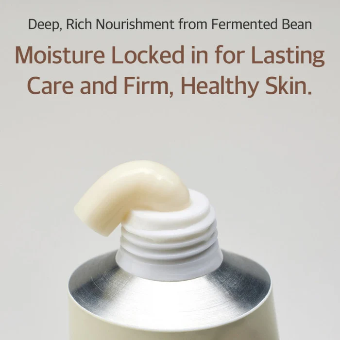 Mixsoon Bean Cream, Fermented Nutrient Moisturizer with Amino Acids for Hydration - 65ml