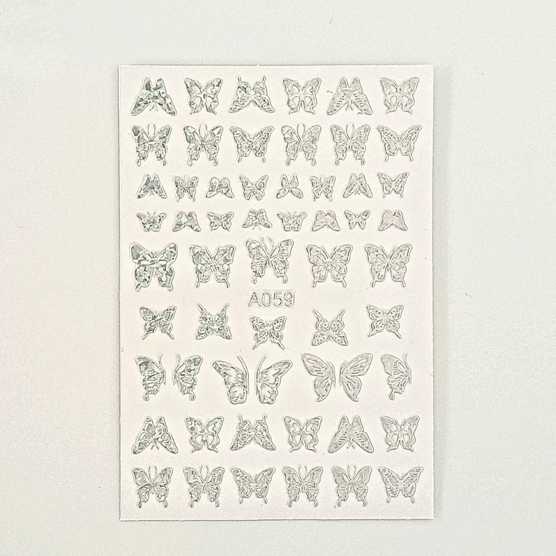 Butterfly Design - Nail Art Stickers