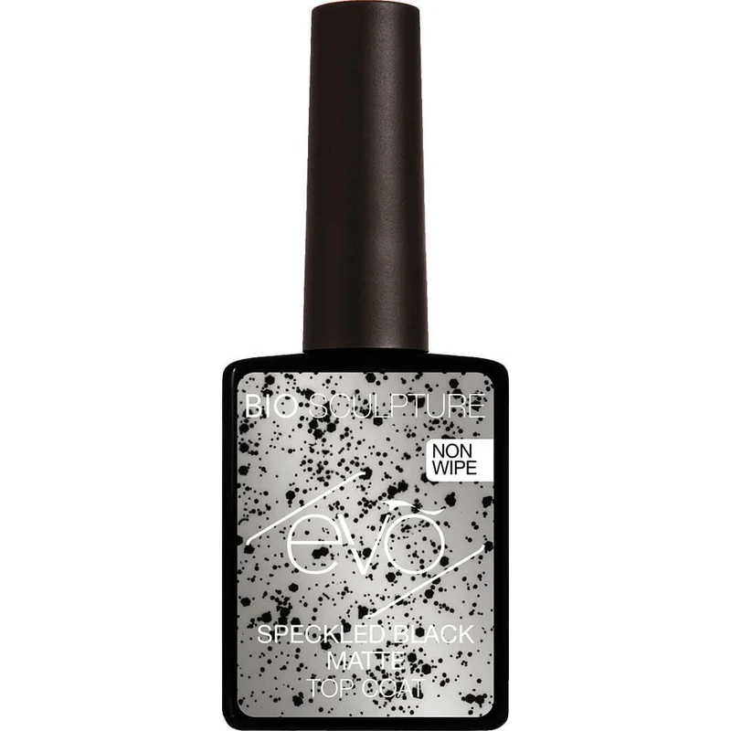 EVO Speckled Black Matte Top Coat