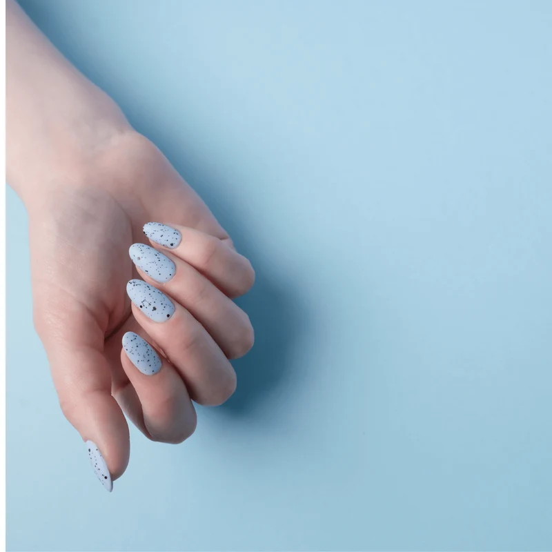 EVO Speckled Black Matte Top Coat