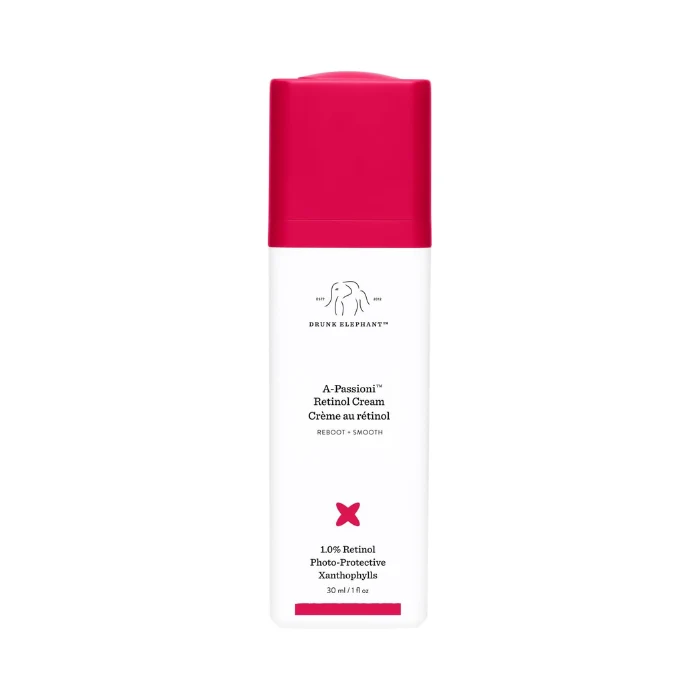 Drunk Elephant A-Passioni Retinol Cream, Treatment for Wrinkles, Texture and Radiance, 30ml