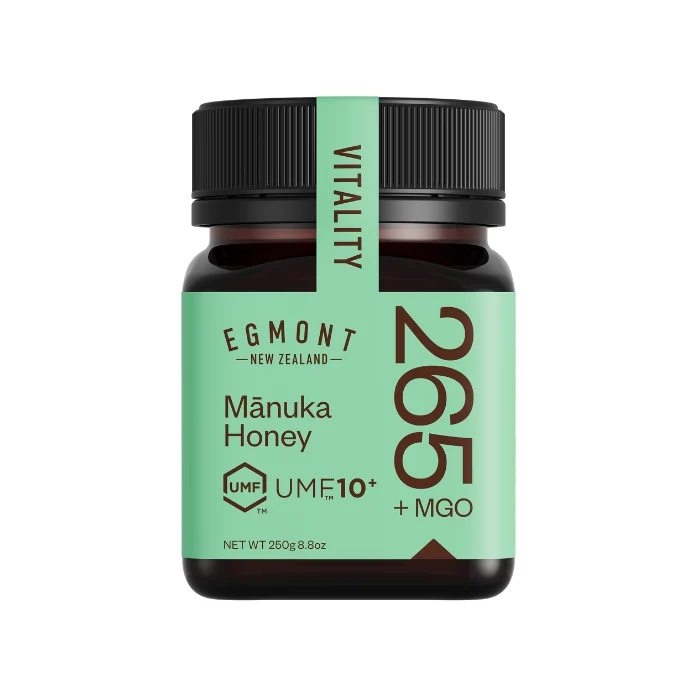 Egmont Honey Monofloral Manuka Honey 10+ UMF 265+MGO - 250g